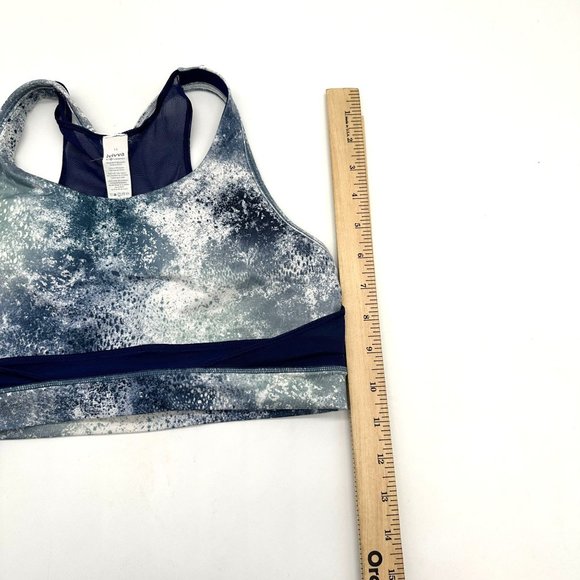 Ivivva by Lululemon Sports Bra Girls Blue Activewear Mesh Back Size 14 - Picture 2 of 9